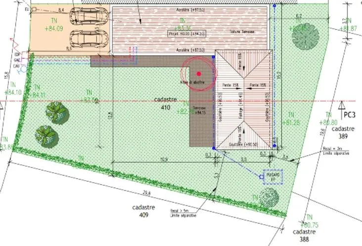 Densification urbaine et construction sur petite parcelle en zone argileuse